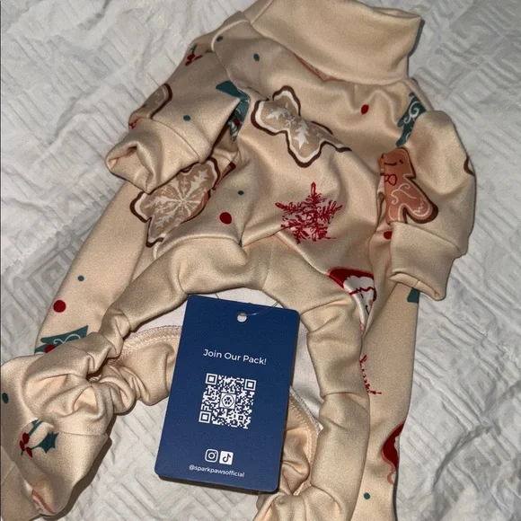 NWT SPARK PAWS DOGGY HOLIDAY PAJAMAS - Picture 4 of 6